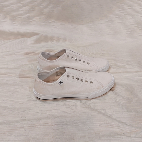 Hurley White Slip-On Sneakers - Picture 4 of 8